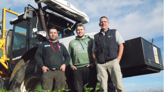 Photo of Stephenson with N-Sensor